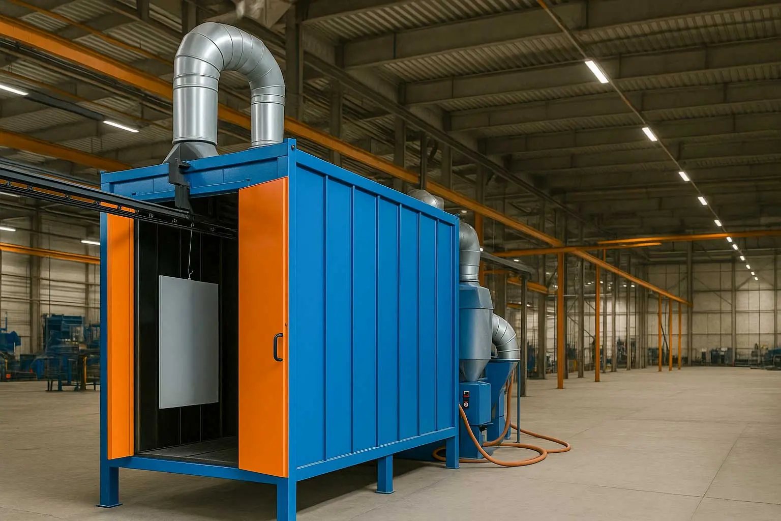 کوره پخت رنگ پودری