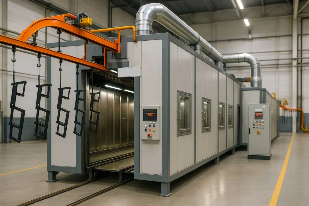 کوره تونلی پودری