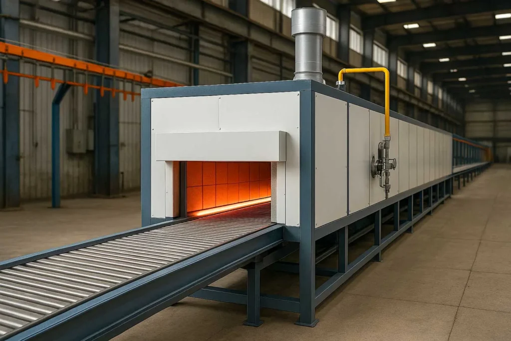 کوره کانوایر مستقیم (I شکل)