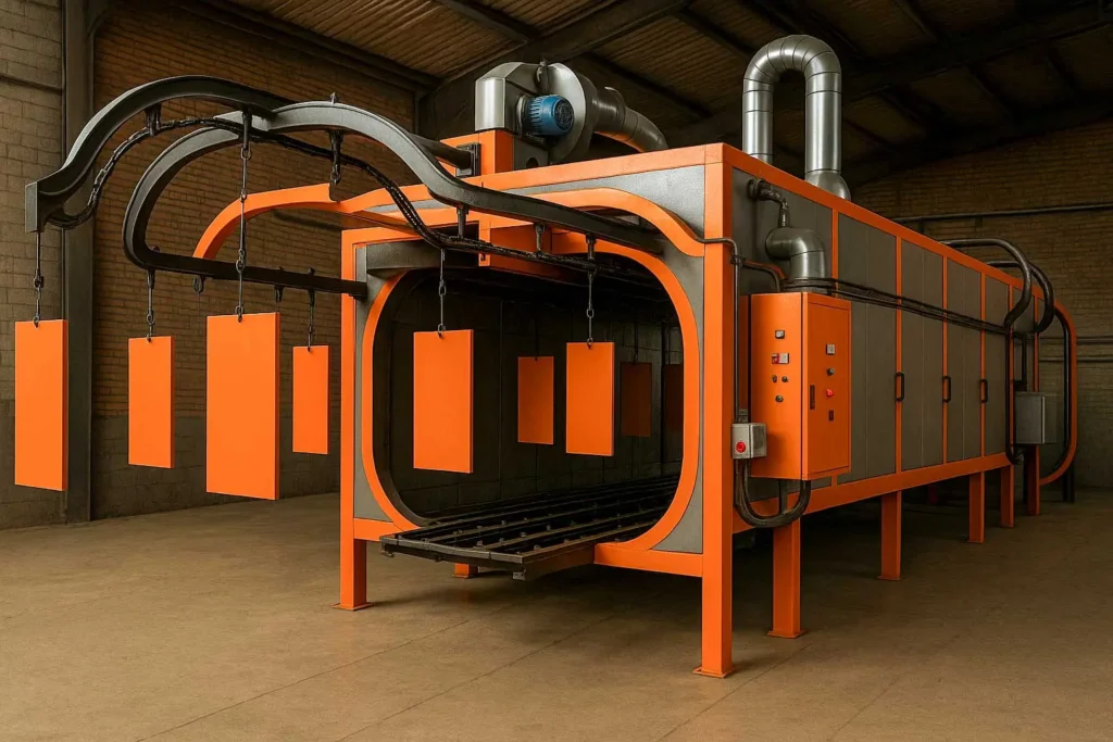 کوره کانوایر U شکل